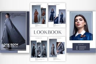 do professional or clickable lookbook,product catalogue,brochure and sell sheet