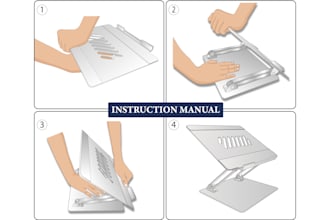 do vector instructional drawing, user manual illustration