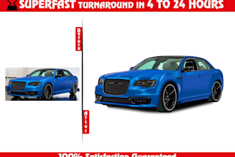 do vector trace to your any low resolution artwork so it can be printed easily