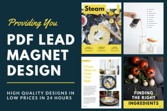 create pdf lead magnet design