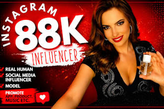 be your 90k instagram influencer and create ugc videos