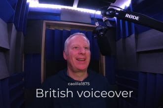 be your british male voice over narrator and actor