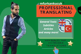 translate english to turkish and turkish to english