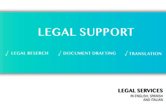 be your legal assistant