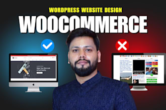 design premium ecommerce store on wordpress using woocommerce
