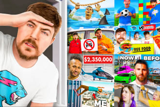 design mrbeast style thumbnail