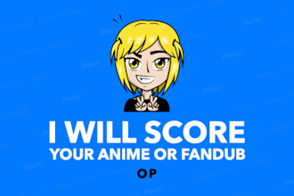 score your anime or fandub op