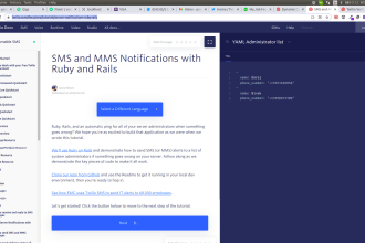 integrate twilio services in ruby on rails