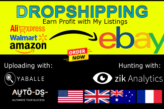 do amazon to ebay dropshipping product listings