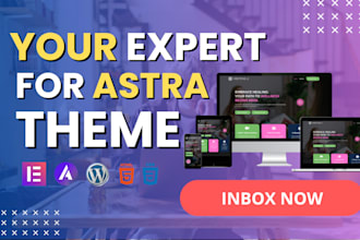 be your expert for wordpress astra or astra pro theme