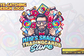 do bold modern business cartoon mascot logo for twitch, plumber, esports, sports