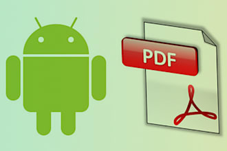convert any doc, PDF to android app