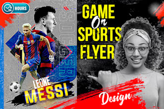 create your game sports or party, disco, dj, club, disco flyer poster design