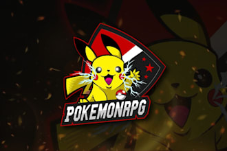 create a logo for your pokemon and trainer