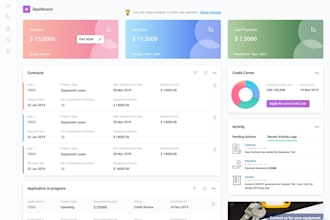 design clean, creative and professional UI for web apps