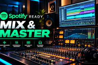 mix and master your song for spotify and streaming