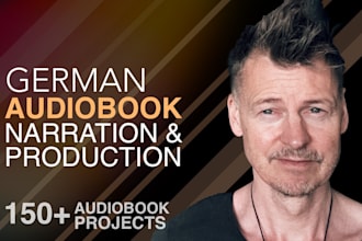 do german audiobook narration and production for  acx audible