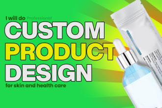 design your beauty brand logo, packaging, and labels