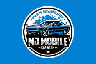make creative automotive logo design for you