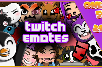create amazing cute emotes for your twitch or discord