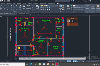 create electrical drawings, mep plans and floor plans