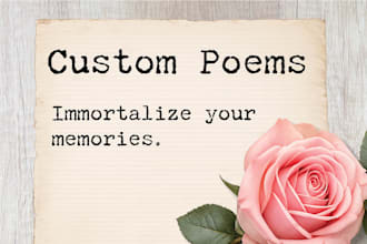 create a custom poem for you