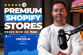 build your shopify website or shopify dropshipping store