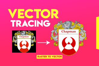 do vector tracing, png to vector, convert image to vector