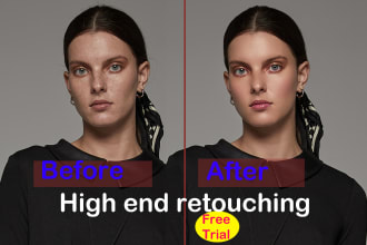 do high end beauty retouch and advanced model skin retouch