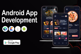professional android app developer kotlin flutter