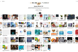 create pins and boards as a pinterest marketing manager