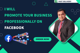 promote your business professionally on facebook