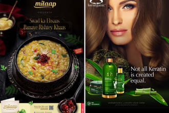 design creative professional bifold or trifold brochure