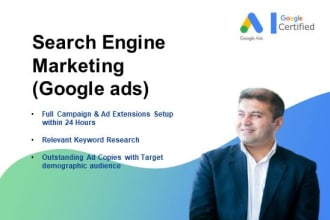 create PPC campaigns and setup google ads adwords