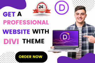 be your expert divi wordpress website with a divi theme