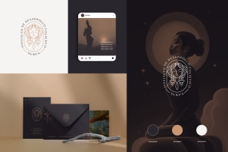 design a premium logo and the complete brand book guidelines