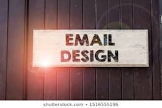 design a professional HTML email template or newsletter