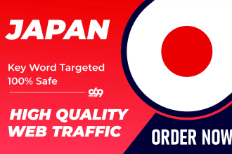 drive japan targeted daily traffic to your website