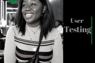 conduct user testing for your products