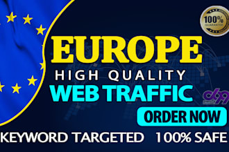 drive europe targeted daily visitors to your website