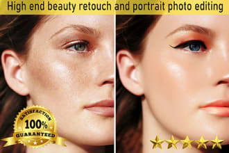 do headshot retouch skin retouch and beauty retouch