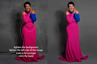 fashion and clothing retouch clothes, look book, fashion high end photo edit