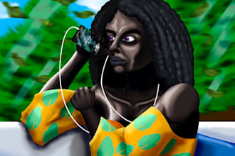 draw for you digital ilustrations