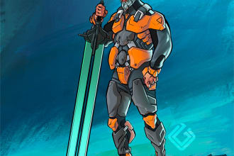 create character concept art