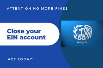 close your US ein tax id account with the irs