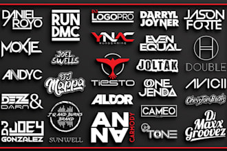 dj band, rap, rock music, artist, producer, edm, hip hop, dj logo