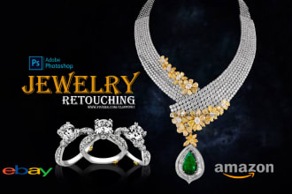 jewelry retouch, adobe photoshop editing, resize image crop