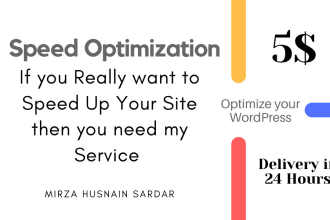 do wordpress website speed optimization