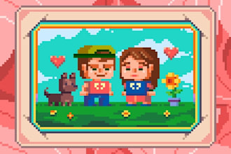create pixel art tribute for you