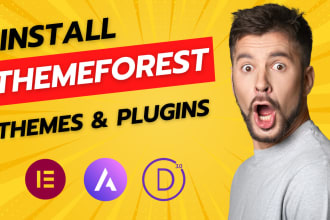 install themeforest premium theme import demo and do customization